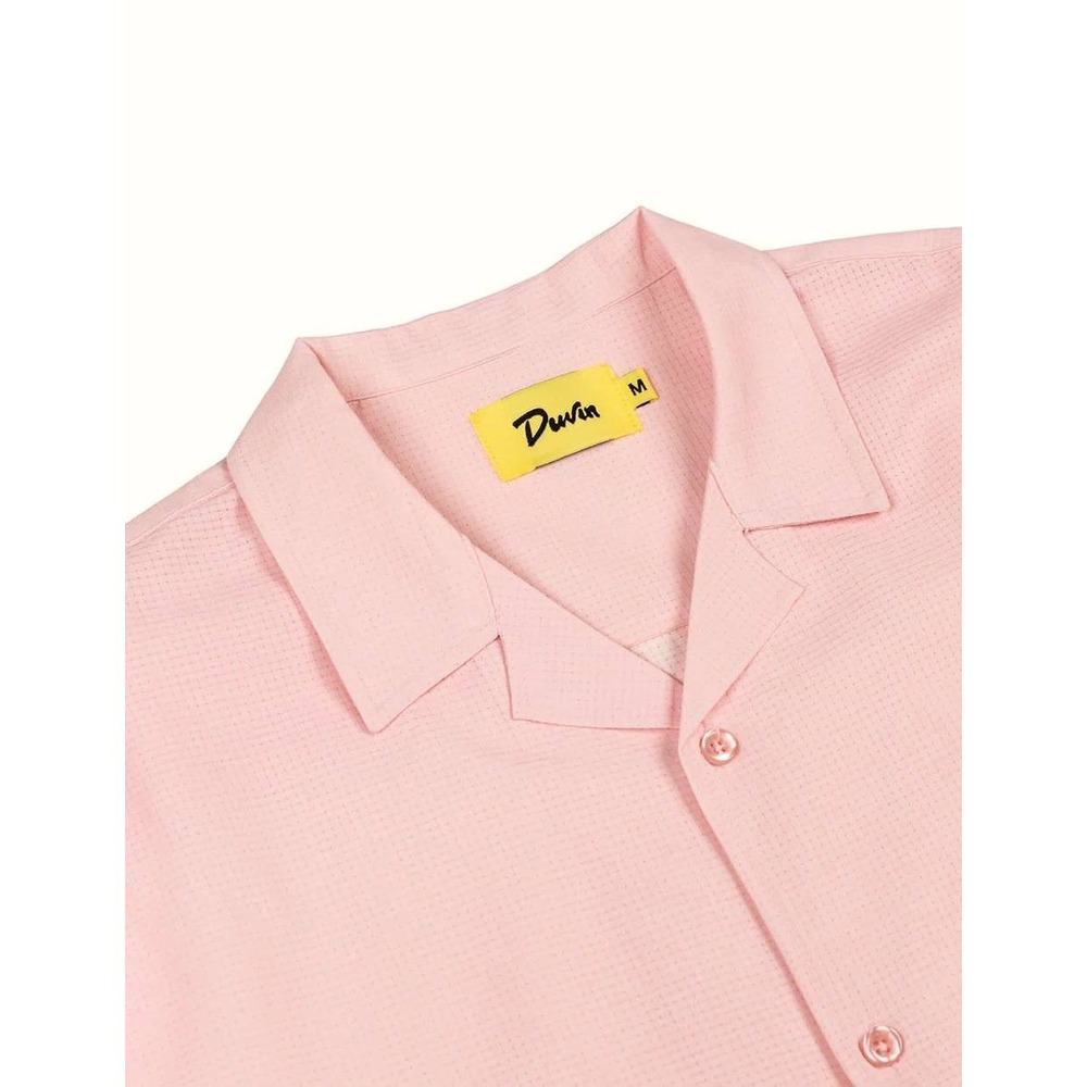 Duvin Basics Leisure Stretch‎ Buttonup Blush Pink Small New With Tags
